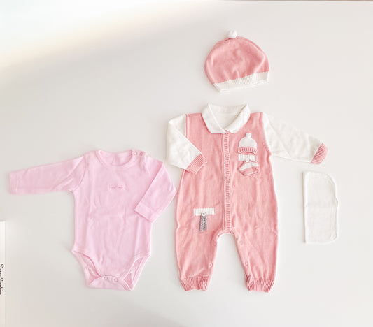 Pierre Cardin Baby Triko Hastane Çıkışı Set